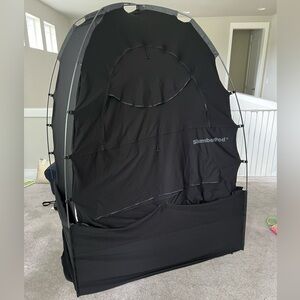 Slumber Pod, Homebase and Fan - Blackout Portable Privacy Pod
